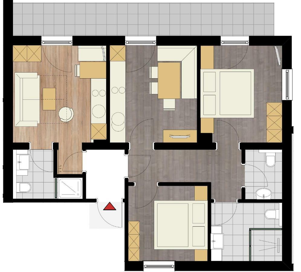 Haus Notburga Hotel Зерфаус Екстериор снимка